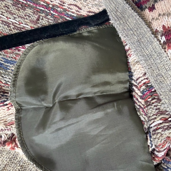 Vintage 90s Fair Isle Zip Cardigan Sweater XL Heirloom Collectibles - Picture 7 of 7